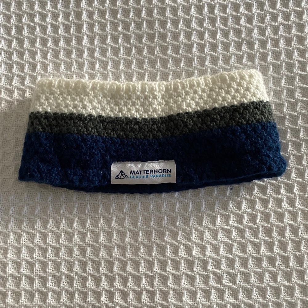 Winter Headband/Head-wrap Matterhorn Glacier Paradise